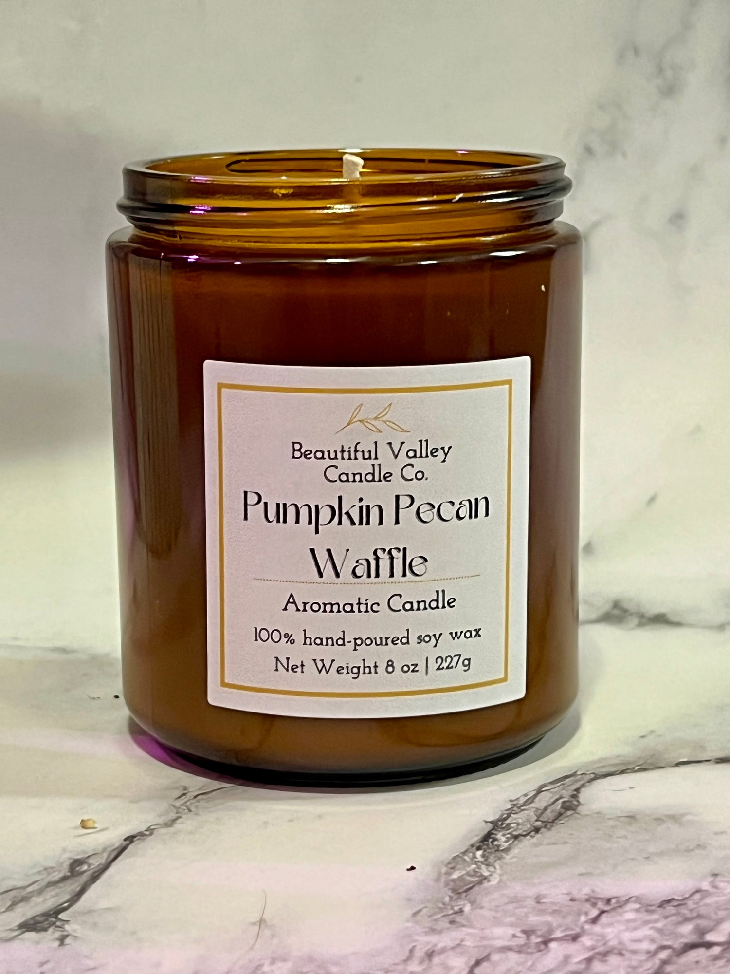 Pumpkin Pecan Waffle Soy Wax Candle