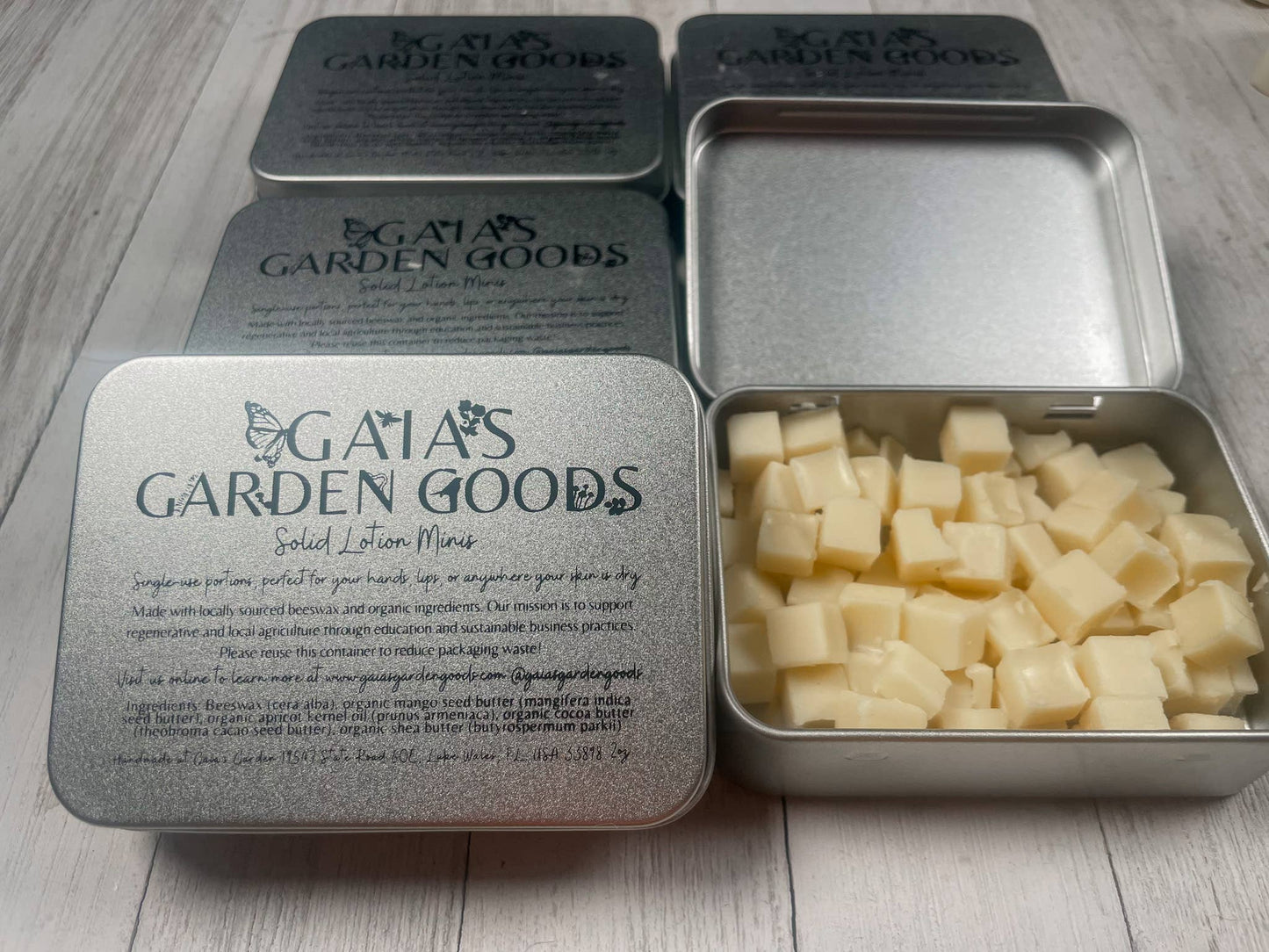 Solid Lotion Bar Minis- Unscented