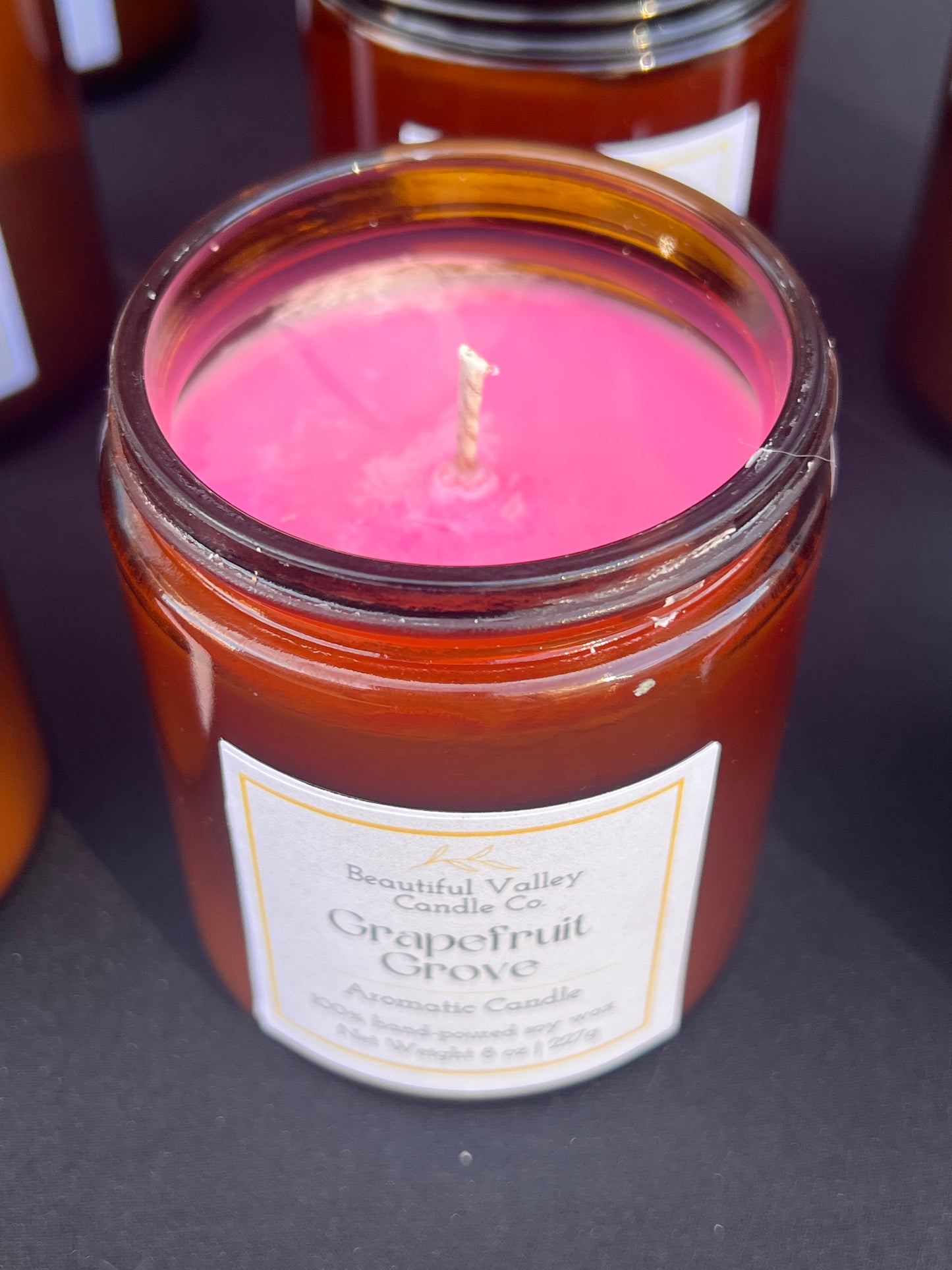 Grapefruit Grove 100% Soy Wax Luxury Candle and Wax Melts