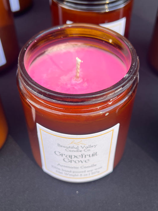 Grapefruit Grove 100% Soy Wax Luxury Candle and Wax Melts