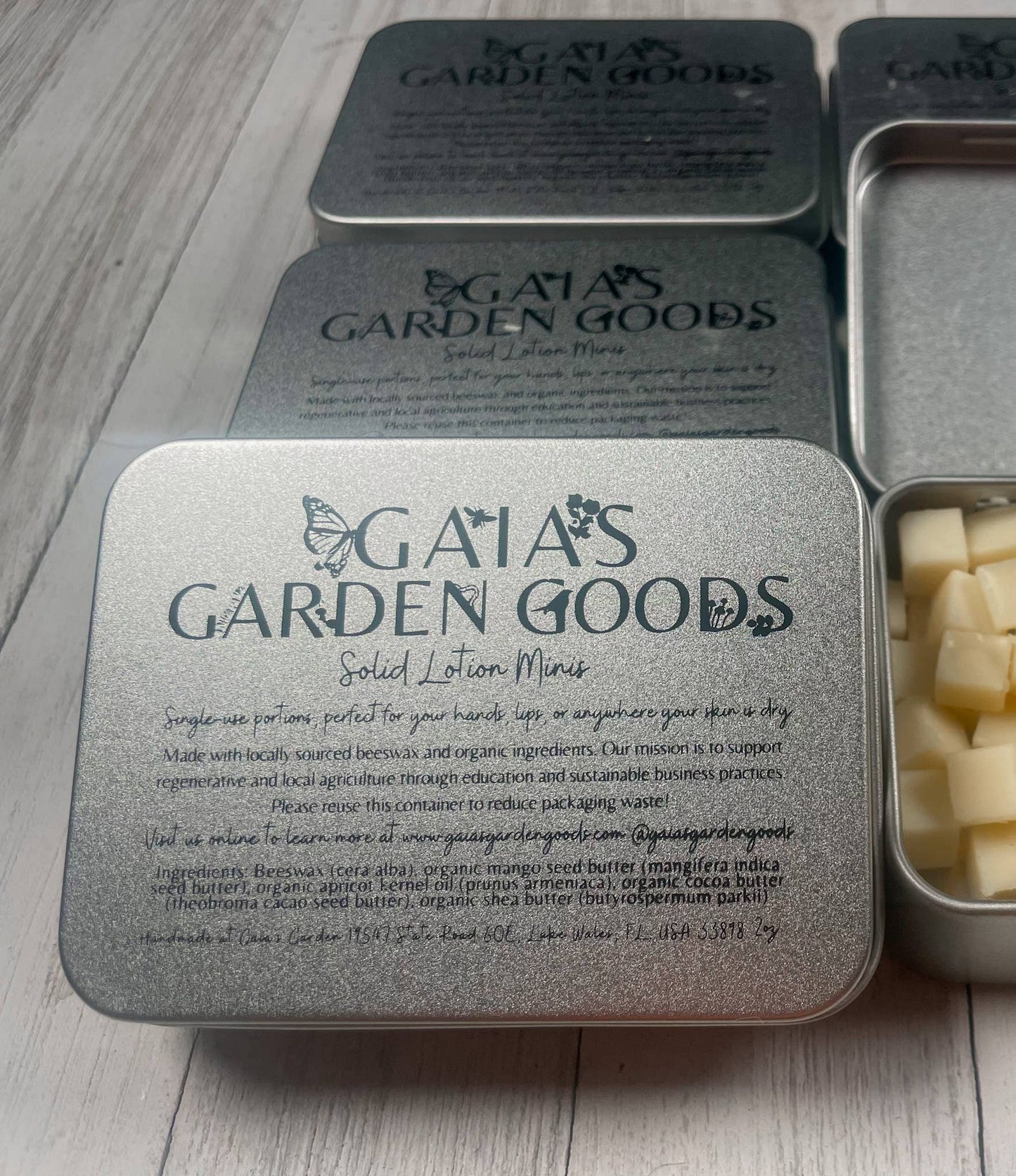 Solid Lotion Bar Minis- Unscented
